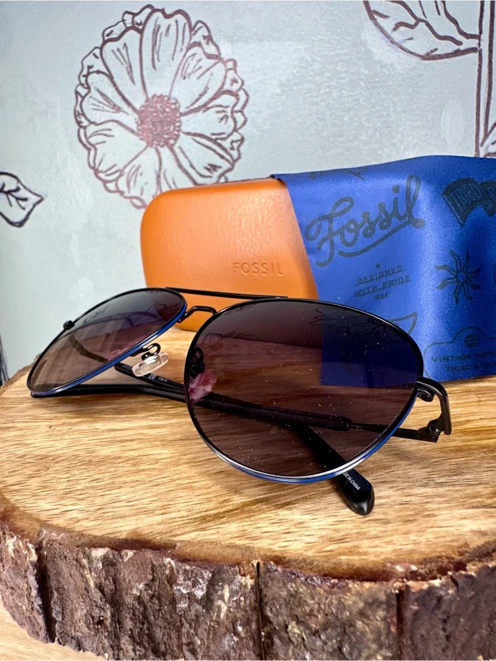 Fossil Aviator Sunglasses